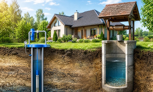 Автономное водоснабжение загородного дома Челябинск: скважина или колодец 